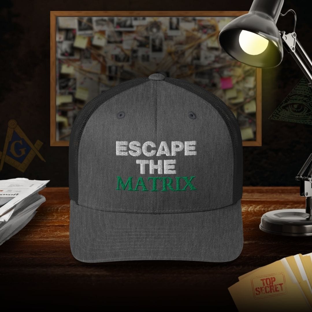 Escape The Matrix Trucker Cap