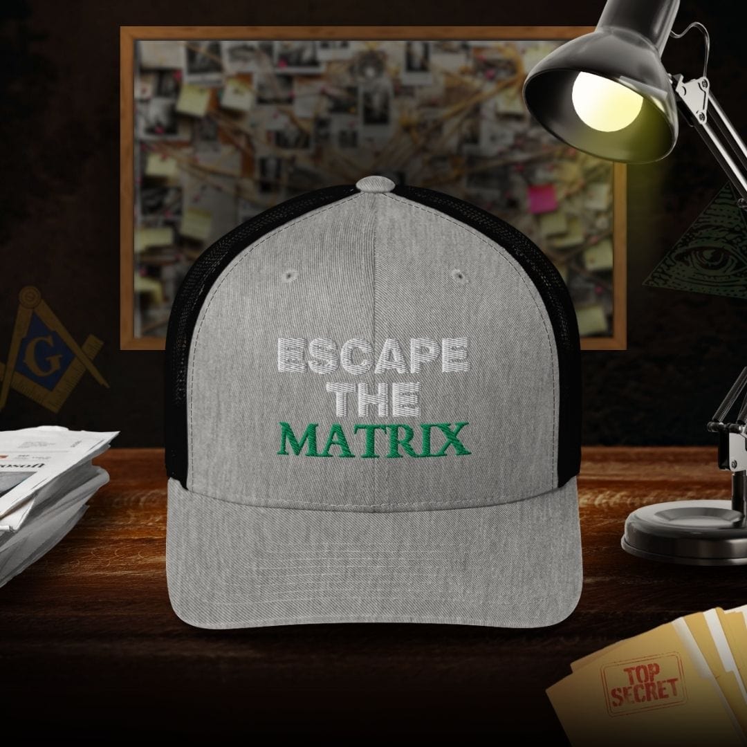 Escape The Matrix Trucker Cap