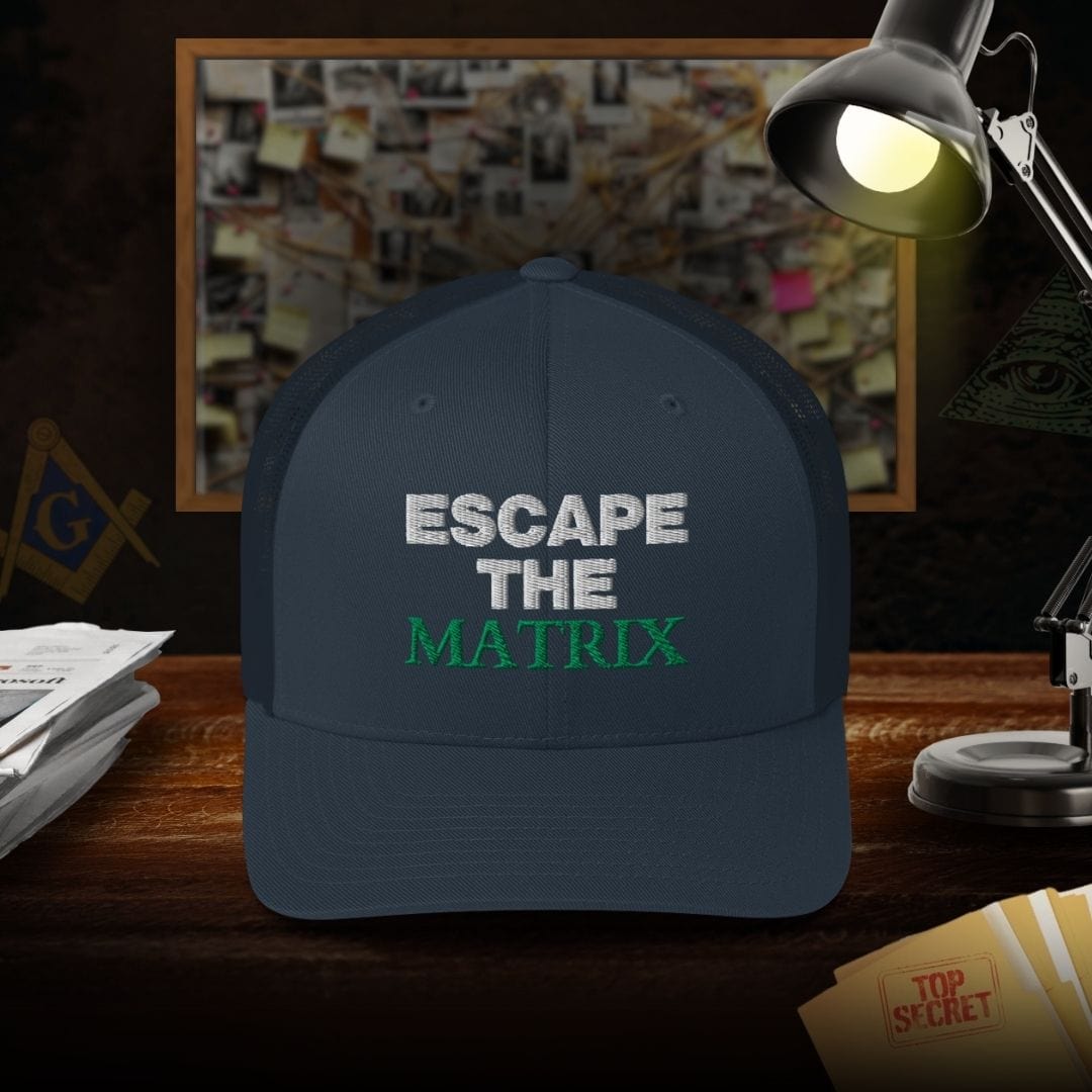 Escape The Matrix Trucker Cap