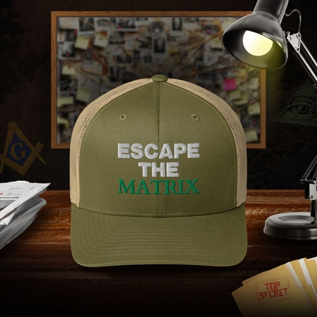 Escape The Matrix Trucker Cap