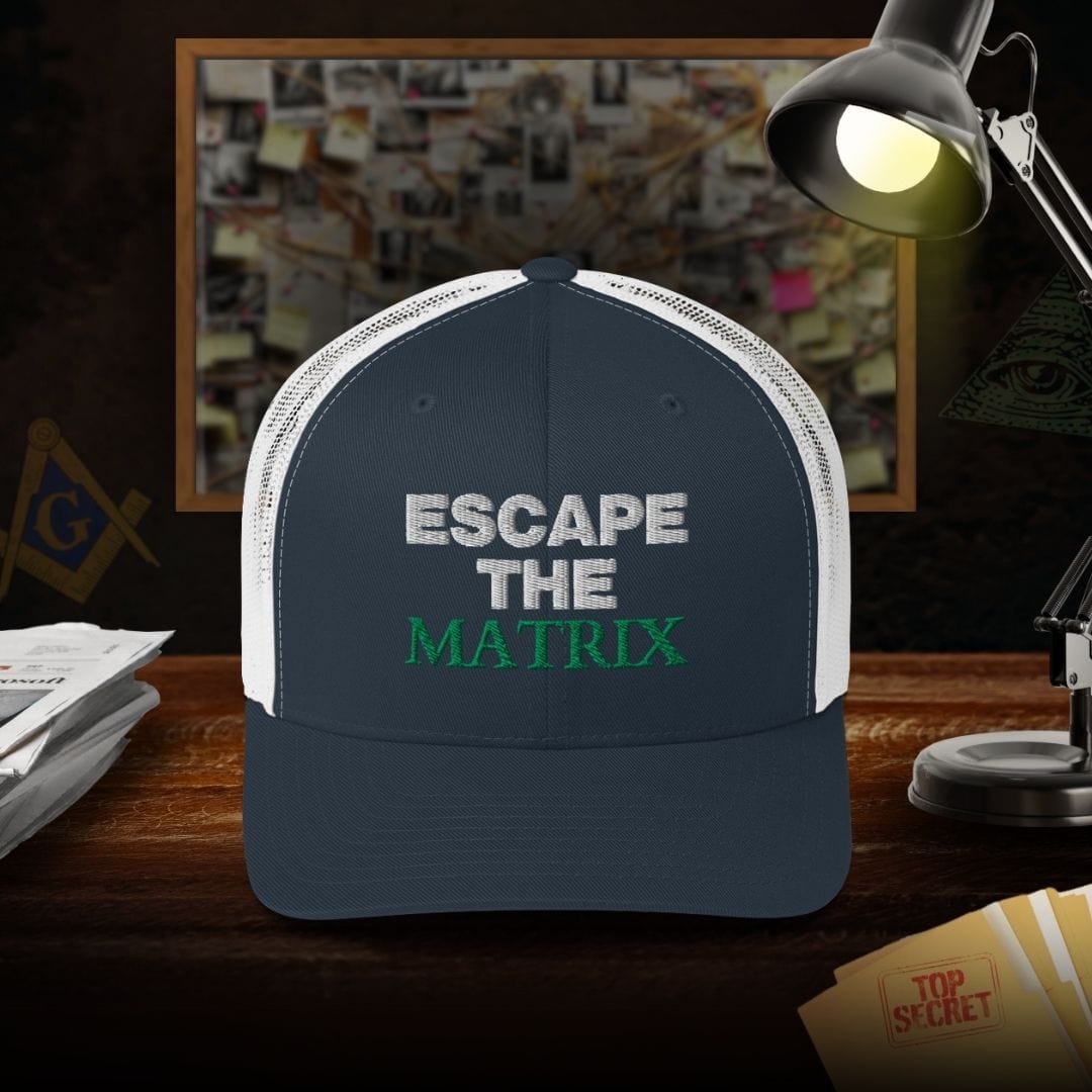 Escape The Matrix Trucker Cap