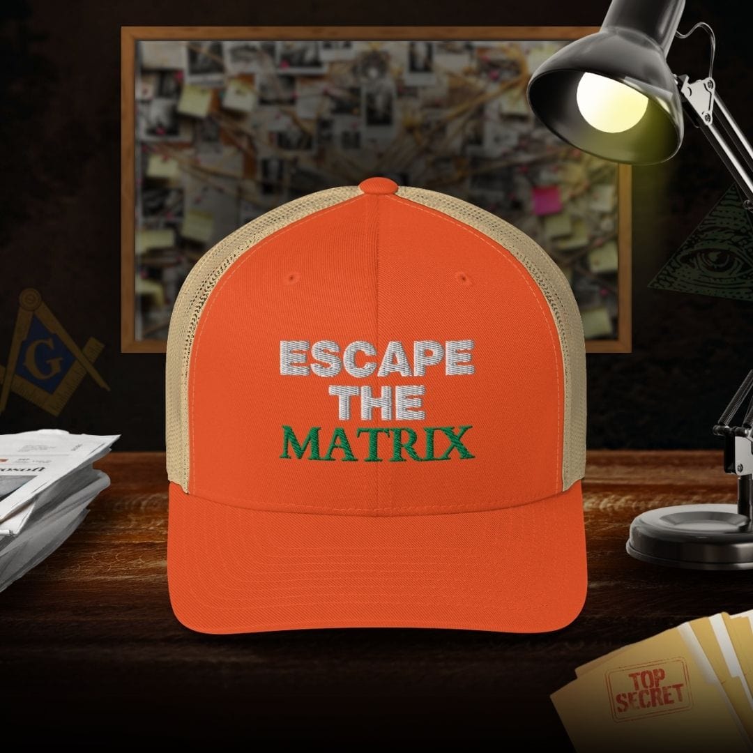 Escape The Matrix Trucker Cap