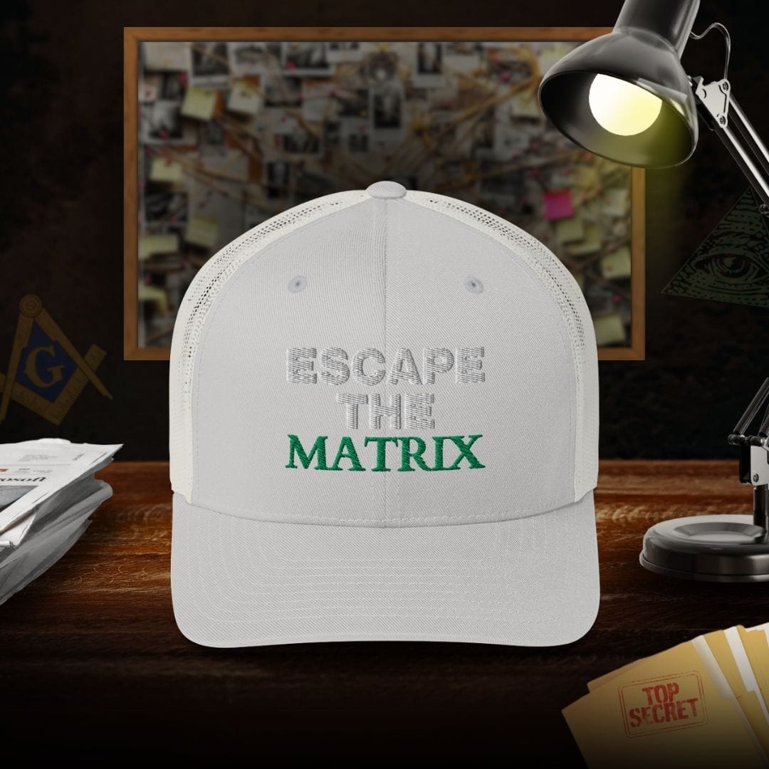 Escape The Matrix Trucker Cap