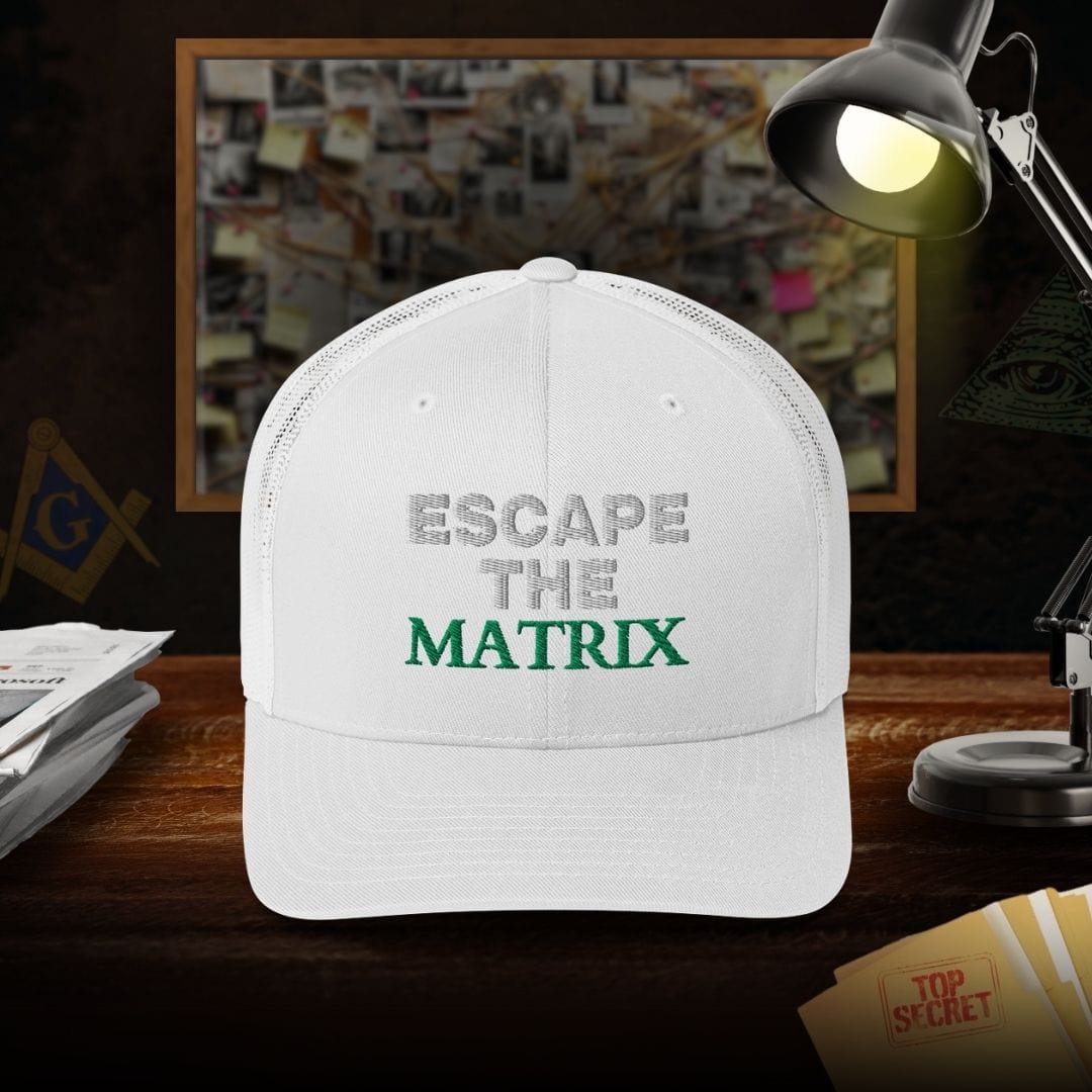 Escape The Matrix Trucker Cap