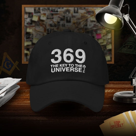 Nikola Tesla 3 6 9 Dad Hat