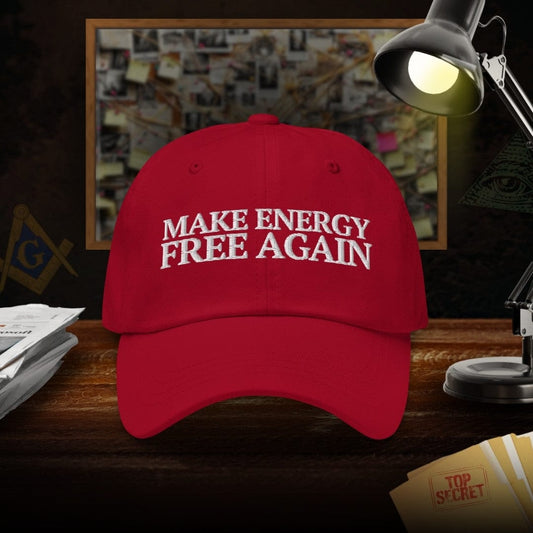 Make Energy Free Again Dad Hat