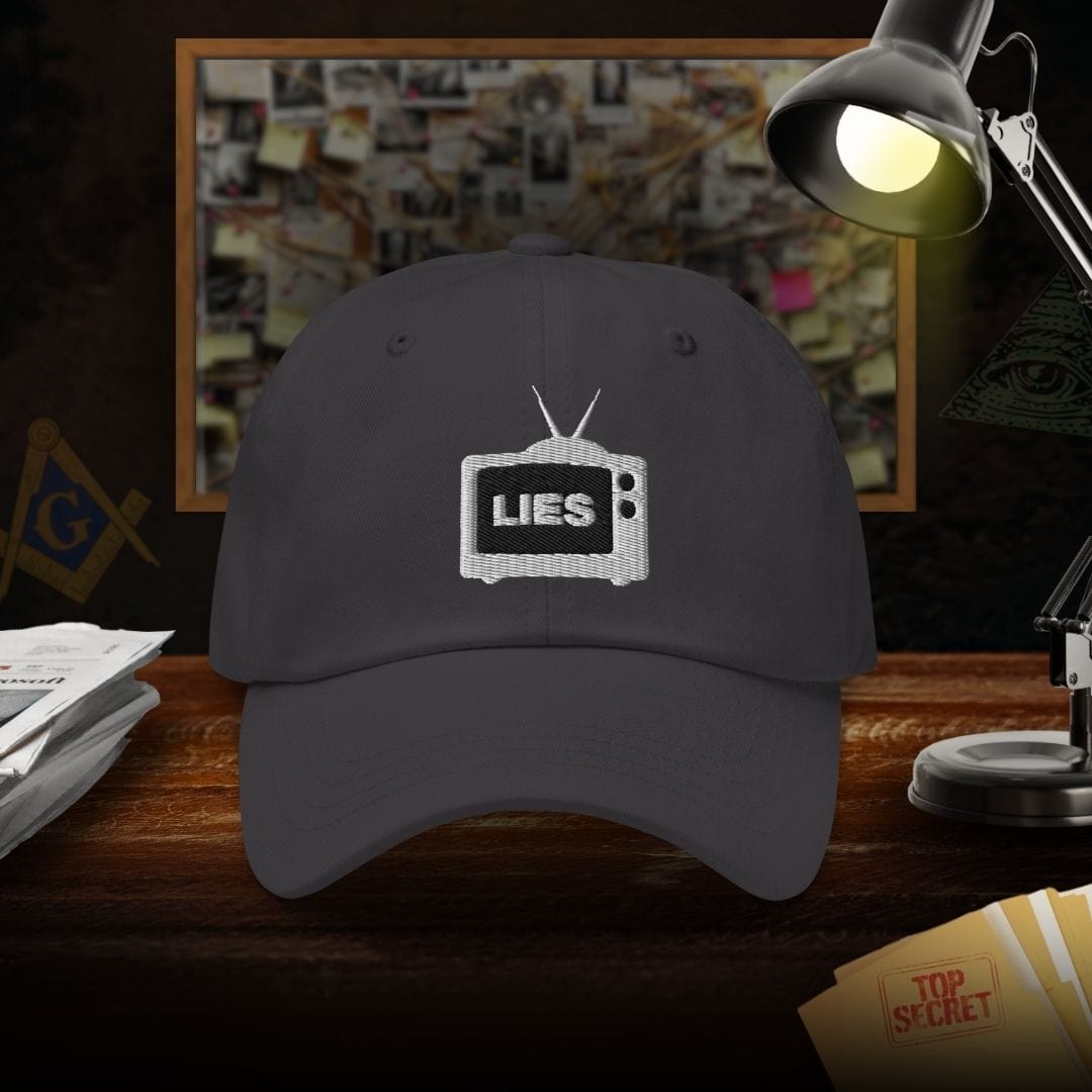 TV Lies Dad Hat