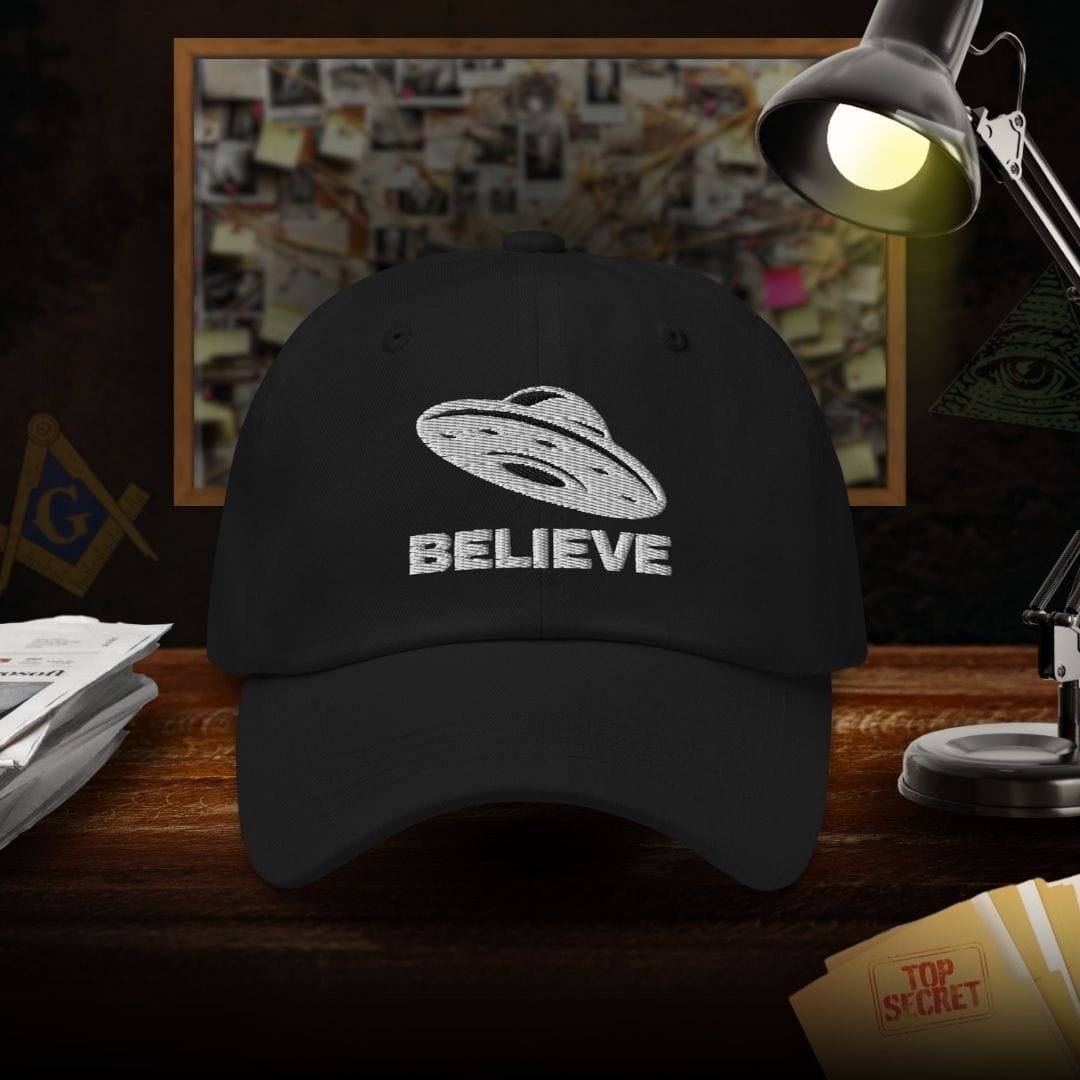 UFO Believe Dad hat