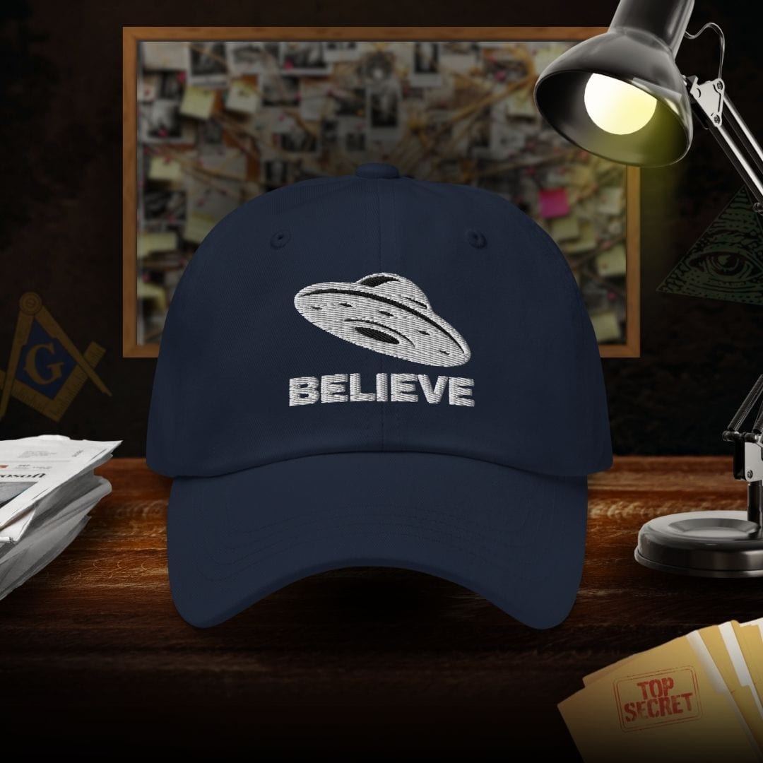 UFO Believe Dad hat