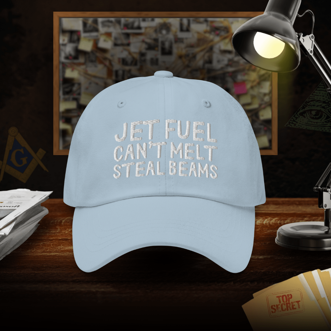 Jet Fuel Can't Melt Steel Beams Dad Hat