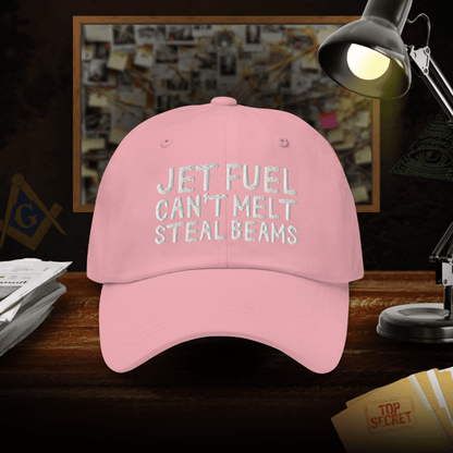 Jet Fuel Can't Melt Steel Beams Dad Hat