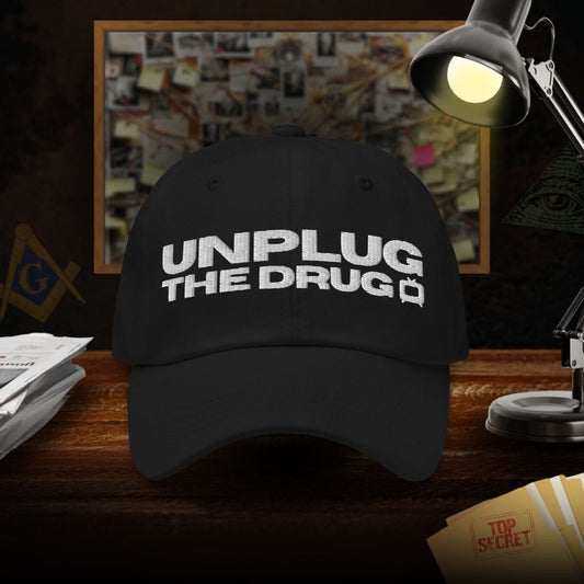 Unplug The Drug Dad Cap