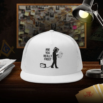 Are You Really Free? Trucker Cap