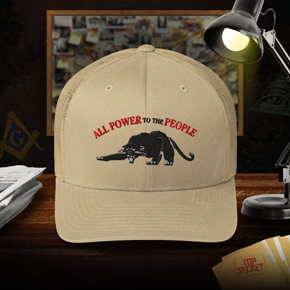 All Power To The People Trucker Hat