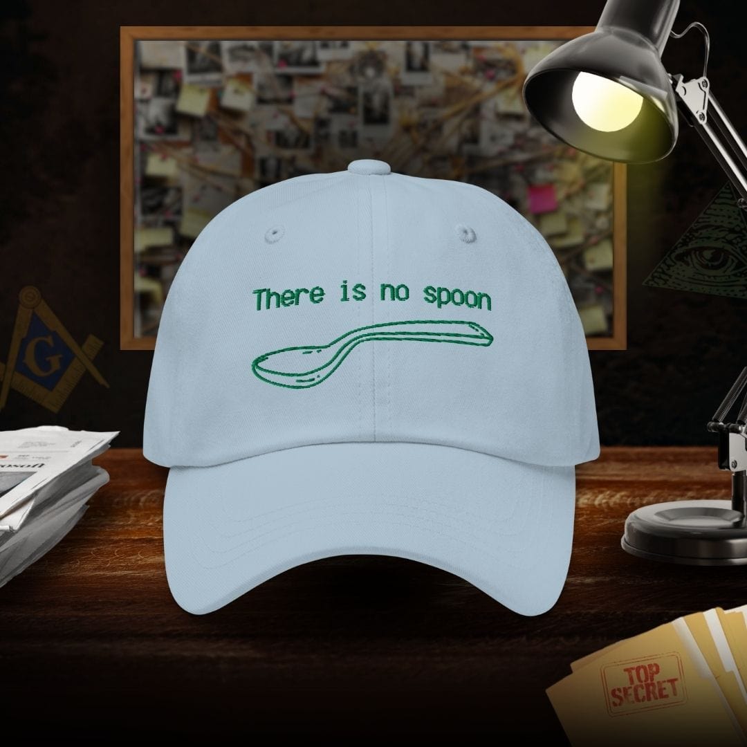 There Is No Spoon Dad Hat