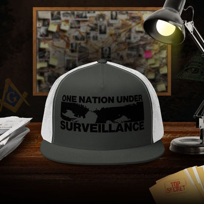 One Nation Under Surveillance Trucker Cap