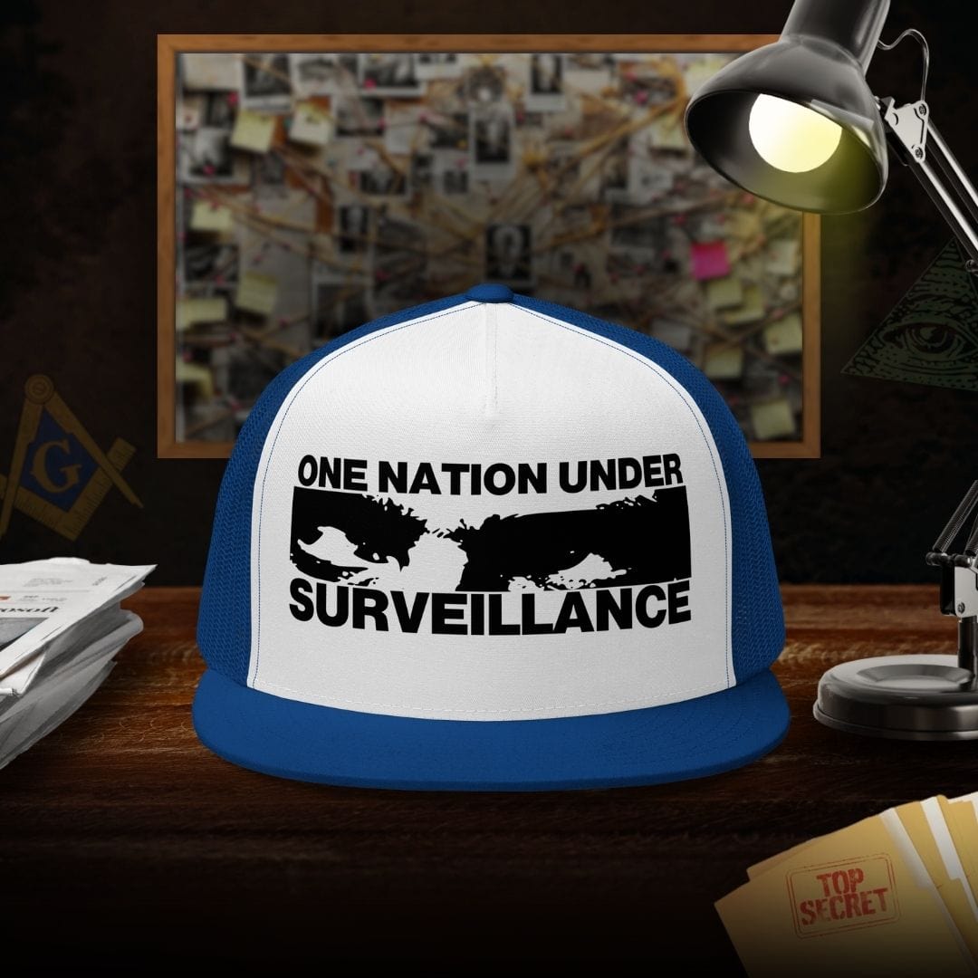 One Nation Under Surveillance Trucker Cap