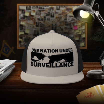 One Nation Under Surveillance Trucker Cap