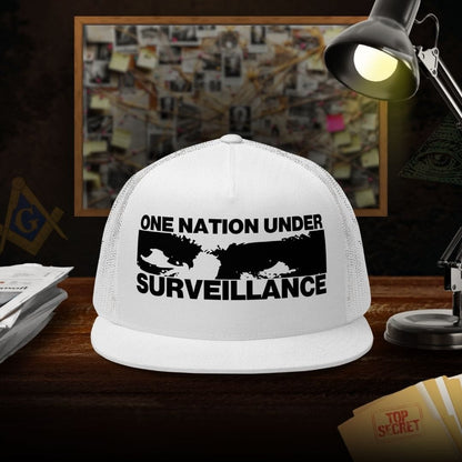 One Nation Under Surveillance Trucker Cap