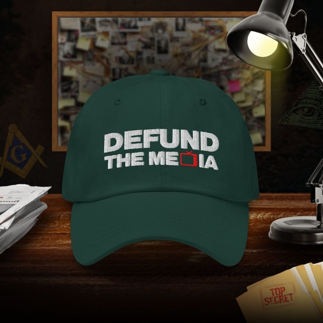 Defund The Media Dad Hat