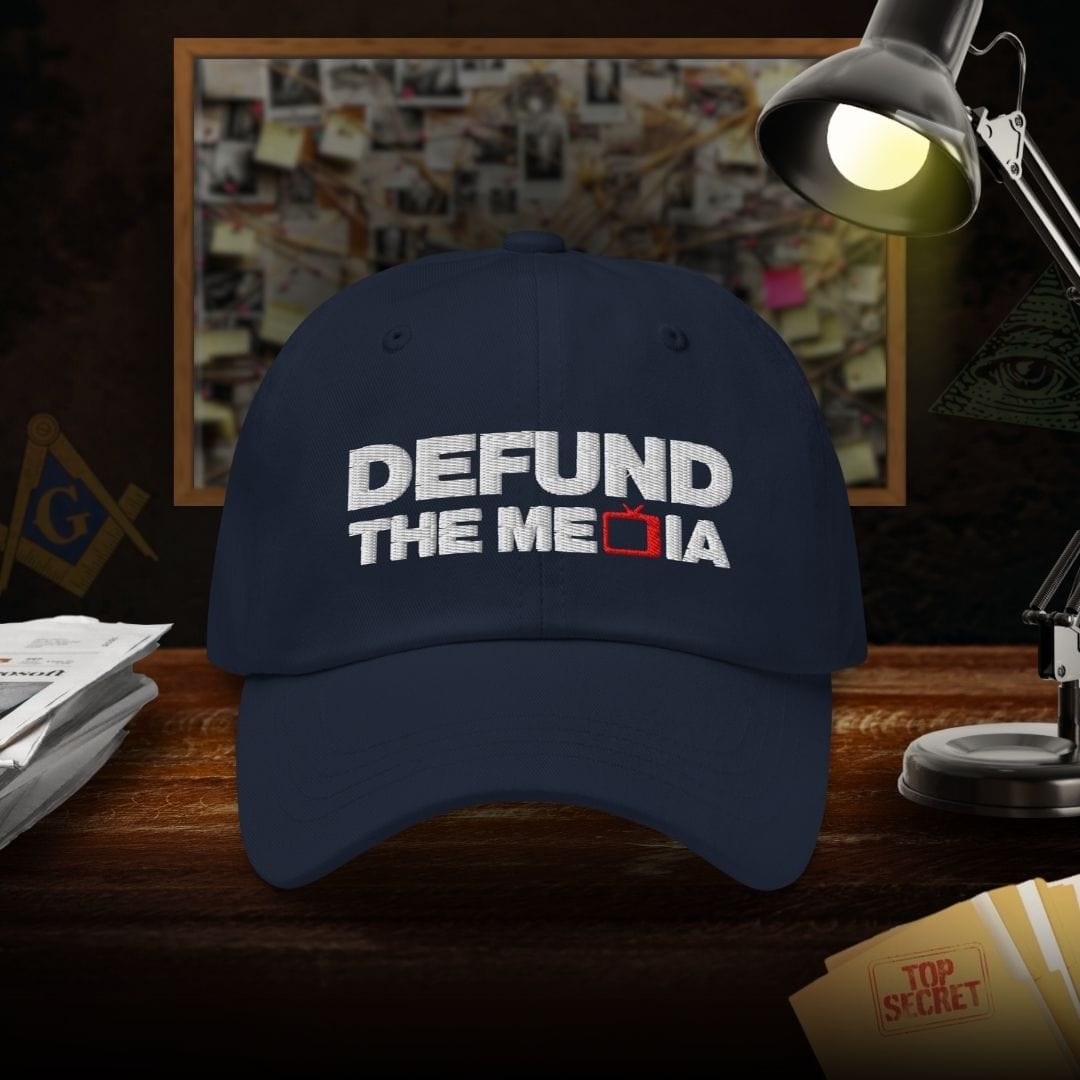 Defund The Media Dad Hat