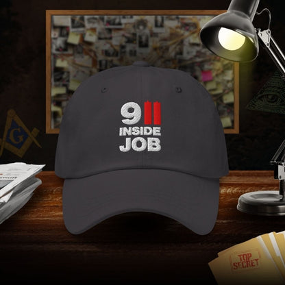 9/11 Inside Job Dad Hat