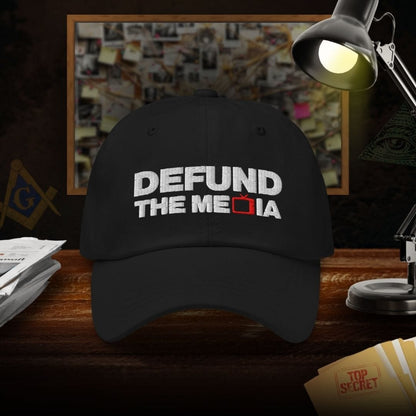 Defund The Media Dad Hat