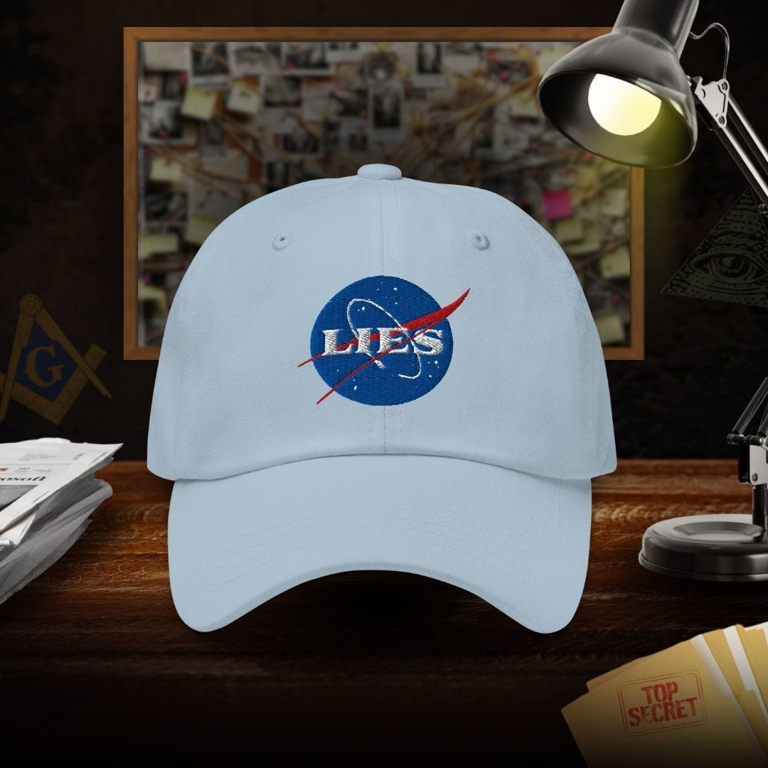 NASA Lies Dad Hat