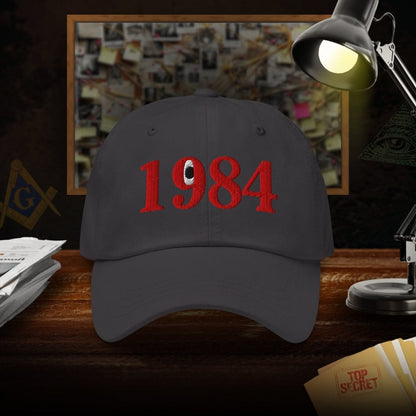 Orwell 1984 One Eye Dad Hat